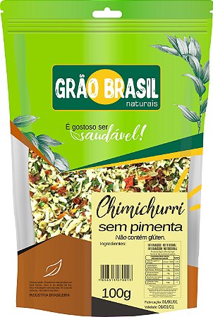 Tempero Chimichurri sem Pimenta 100g