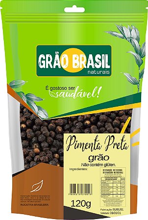 Tempero Pimenta Preta Grão 100g