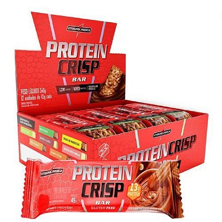 Protein Crisp  Bar Caixa c/ 12 unidades - Integralmédica