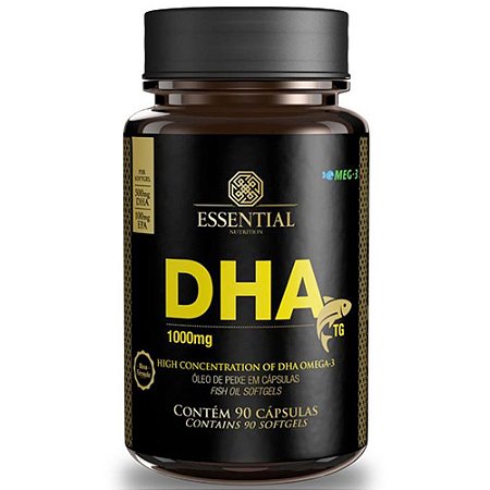 DHA 1000mg Óleo de Peixe  -  Essential Nutrition