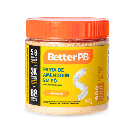 BetterPB (pasta de amendoim em pó) 210g