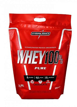 Whey 100% Pure (Refil 907g) - Integralmedica