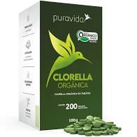 Clorella Orgânica 200 tablets - Pura Vida