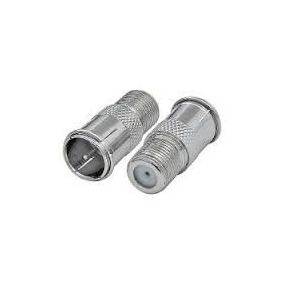 Conector Adaptador Plug F Engate Rápido Rg6 Rg59