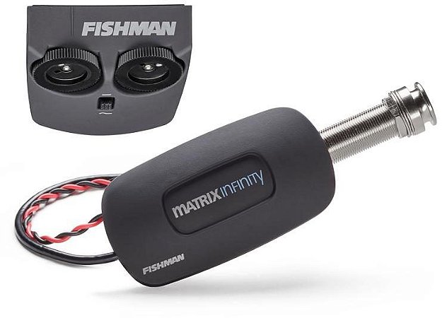 Pré Amplificador Fishman Matrix Infinity PRO-MAN-NFV Ativo Violão