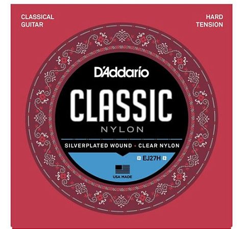 Encordoamento para violão nylon D'Addario EJ27H