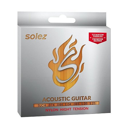 Encordoamento para violão Solez Hight Tension SLCH