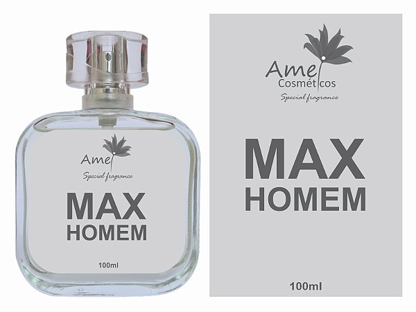 Perfume Amei Cosméticos MAX Homem 100ml