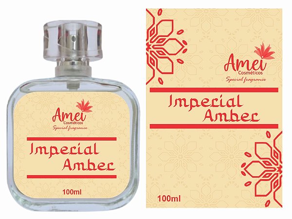 Perfume Amei Cosméticos Imperial Amber 100ml