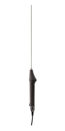 Sonda de Medição de Temperatura com Sensor Tipo PT100, Avalia Líquidos ou Semi-Sólidos - Testo 0614 0235