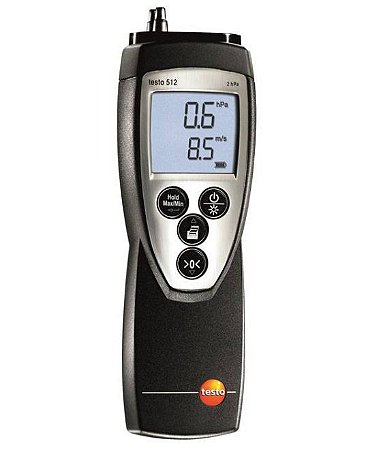 Manômetro Pressão Diferencial (0 a 2000hPa) - Testo 512
