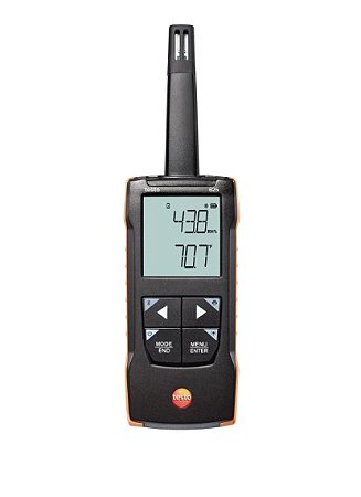 Termohigrômetro para Medição de Temperatura e Umidade - Testo 625