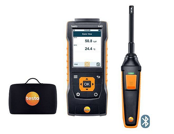 Kit Umidade com Bluetooth - Testo 440