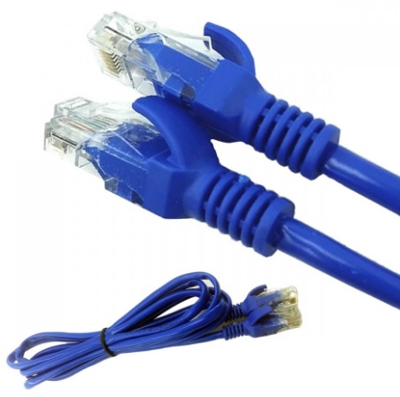 PATCH CORD CAT5E COMPRIMENTO 2.5M AZUL - MULTITOC