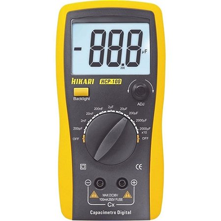 CAPACIMETRO DIGITAL HIKARI HCP-100