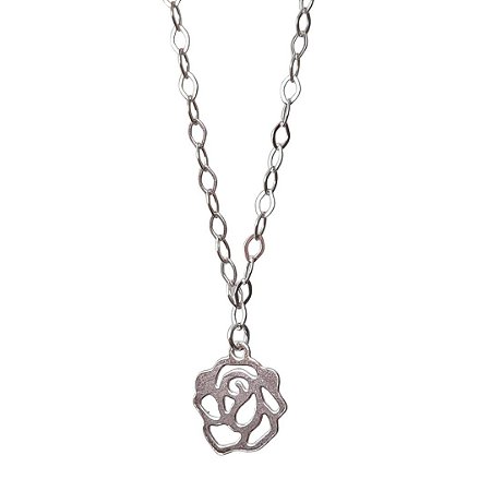 Pulseira Rosa Prata 925