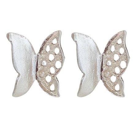 Brinco Borboleta Chic Prata 925
