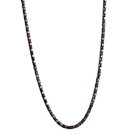 Corrente Flat 70 cm Prata 925