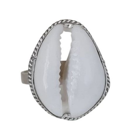 Anel Búzio Prata 925