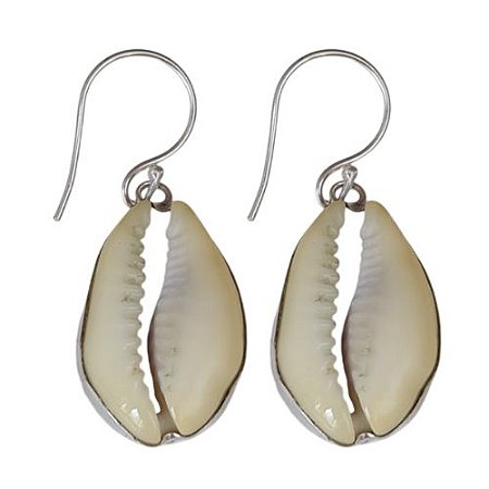 Brinco Búzio Prata 925