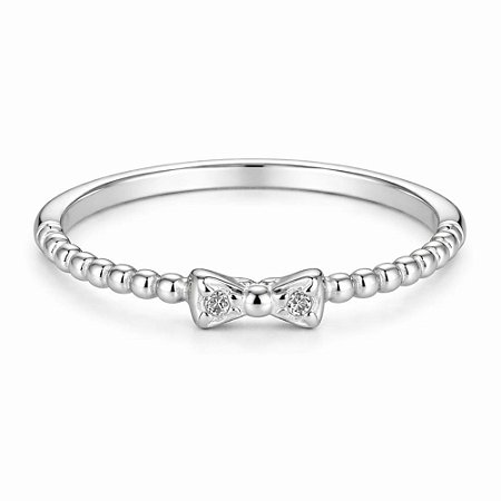 Anel Laço Chic de Prata 925