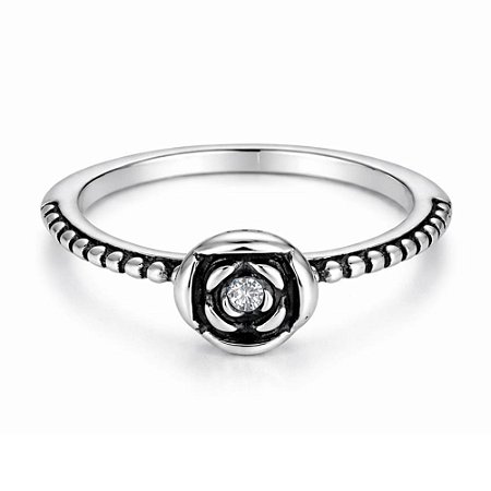 Anel Flor de Bali de Prata 925