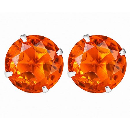 Brinco Aperol Spritz Laranja de Prata 925