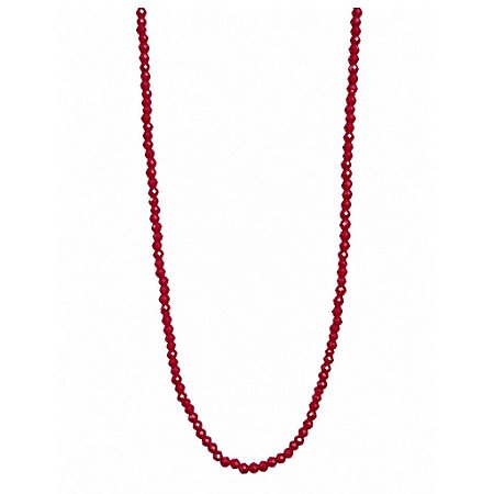Colar Rubi Prata 925