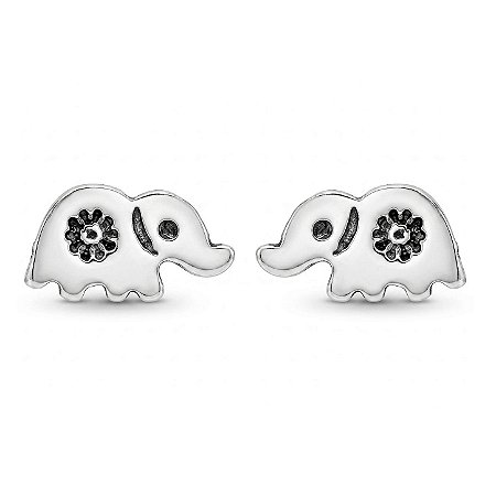 Brinco Elefante Boho de Prata 925