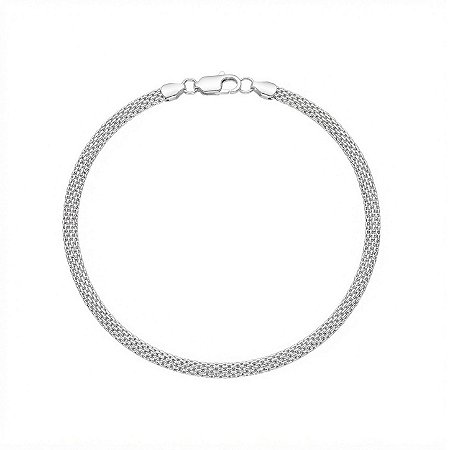 Pulseira Malha Italiana Prata 925