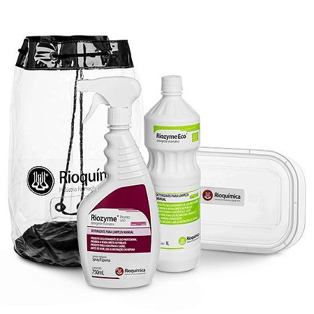 Detergente Enzimático Riozyme Kit - Rioquimica