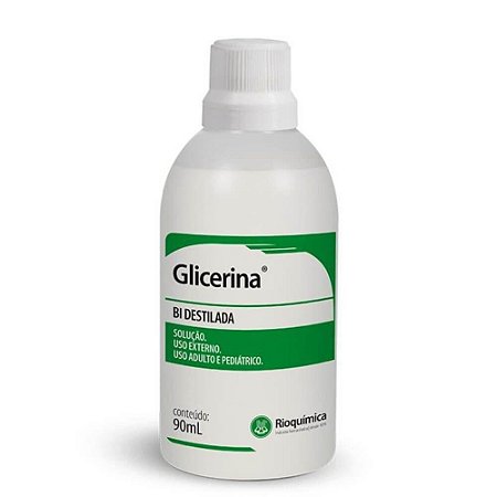 Glicerina Branca Bi Destilada 90ml - Rioquimica