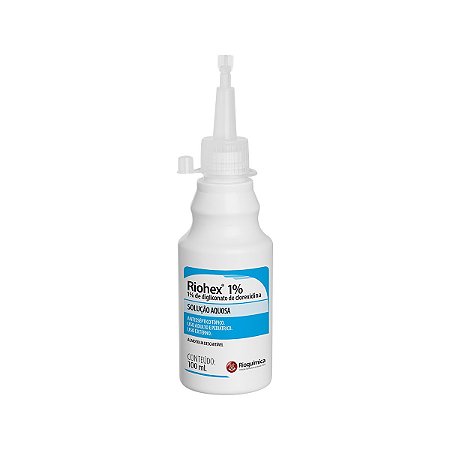 Antisséptico Riohex 1% Solução Aquosa 100ml - Rioquimica