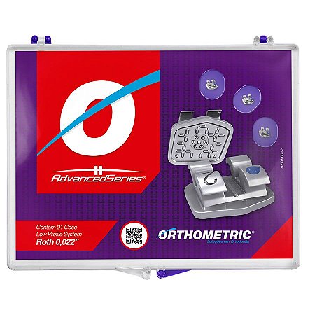 10.10.2000 Kit Braquetes Adv Roth 022 C/ Gancho 1 Caso - Orthometric