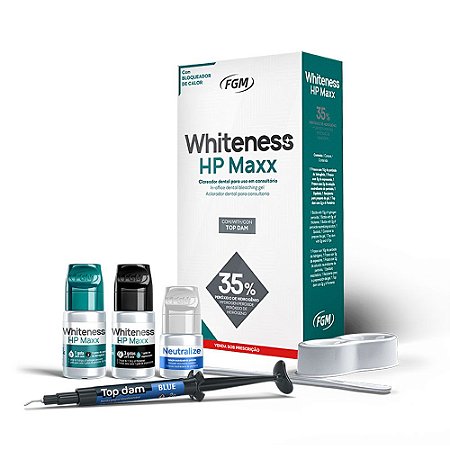 Clareador Whiteness Hp Maxx 35% Kit - Fgm