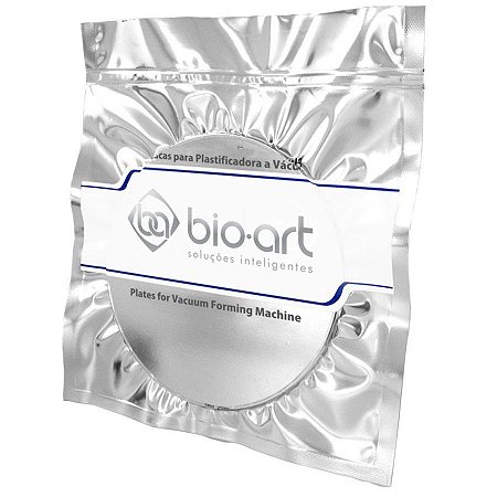 Placa Para Moldeira Silicone 2,00mm Redonda C/10 - Bio-art