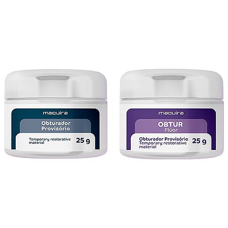 Cimento Obturador Provisório Obtur Refil - Maquira