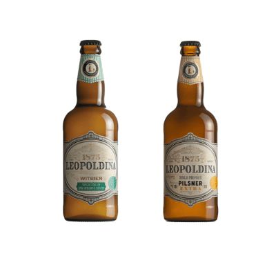 Combo Cervejas Leopoldina Pilsner e Witbier 500ml