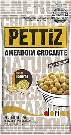 Pettiz amendoim crocante 50g