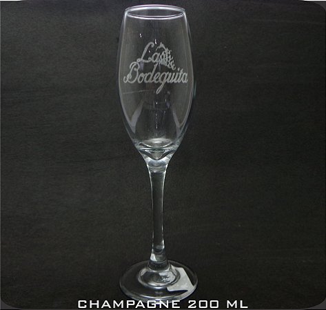 Taça Vidro Selection Champagne Personalizada (cx 24 und)