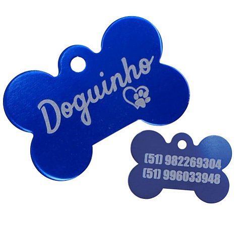 Placa de identificacao pet Clearance