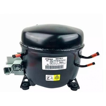 COMPRESSOR 1/4 R600 110V EMBRACO EGAS80CLP SEM FILTRO