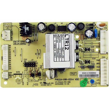 PLACA ELETRONICA LAVADORA ELECTROLUX 110V  LTR12 70294441 282