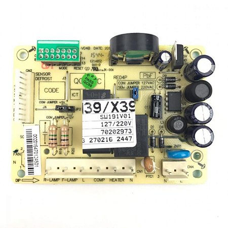 PLACA ELETRONICA MODULO DE POTENCIA GELADEIRA ELECTROLUX BIV DF39/DFX39 70202973