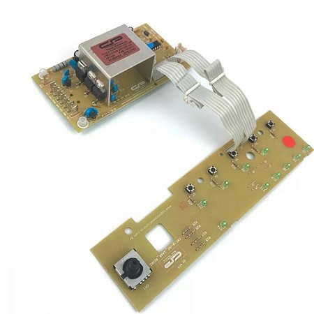 PLACA ELETRONICA POTENCIA E INTERFACE LAVADORA CONSUL 110V 220V CWC10AB W10343284 W10592323 W10575084 W10626 10876