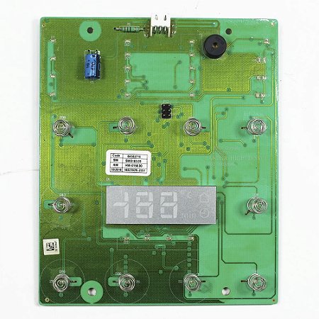 PLACA ELETRONICA INTERFACE GELADEIRA ELECTROLUX 127V 220V ORIGINAL 226