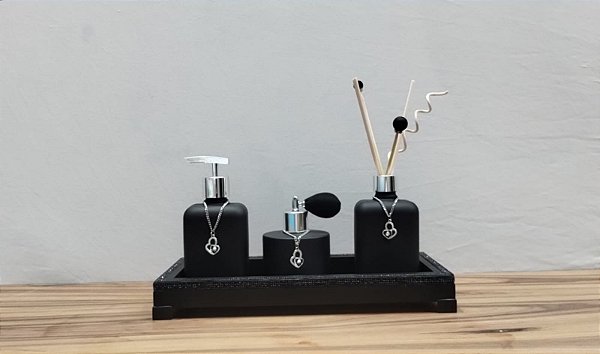 Kit Lavabo preto