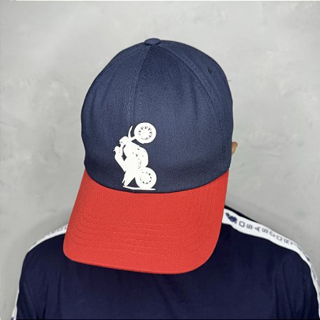 Boné XT660  - Azul/Vermelho