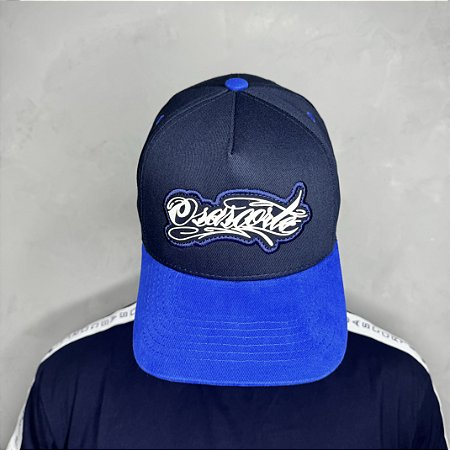 Boné Osascorte Bordado - Strapback - Azul Marinho