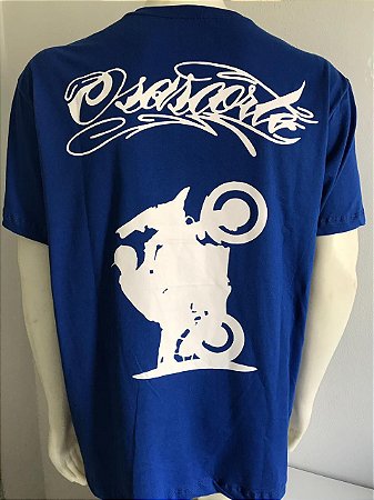 Camiseta osascorte brasao - Azul Royal